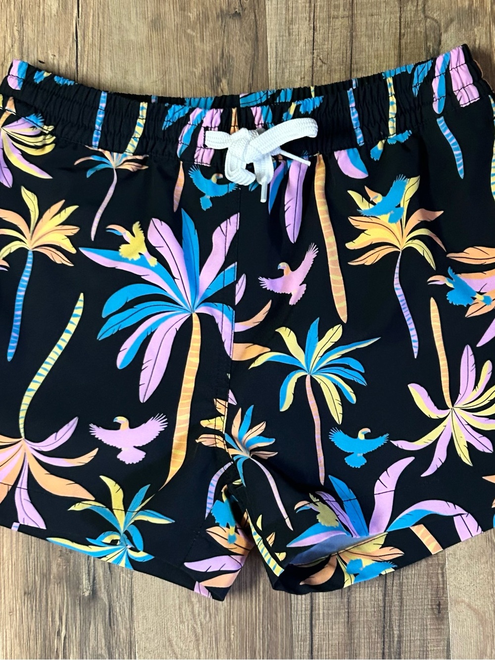 Boys' Chubbies The Black Light Nights Swim Trunks Youth Small